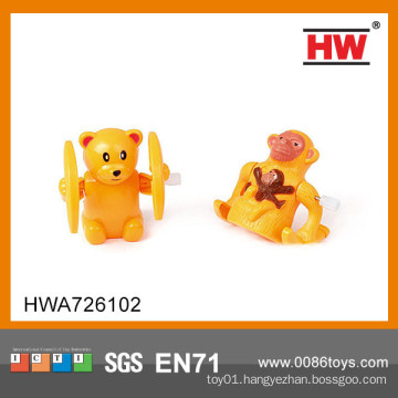 2015 good quality kids wind up animal cheap small toys
